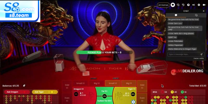 Trải nghiệm Rồng Hổ trên thiết bị di động