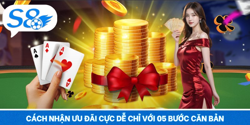 Cách nhận ưu đãi cực dễ chỉ với 05 bước căn bản